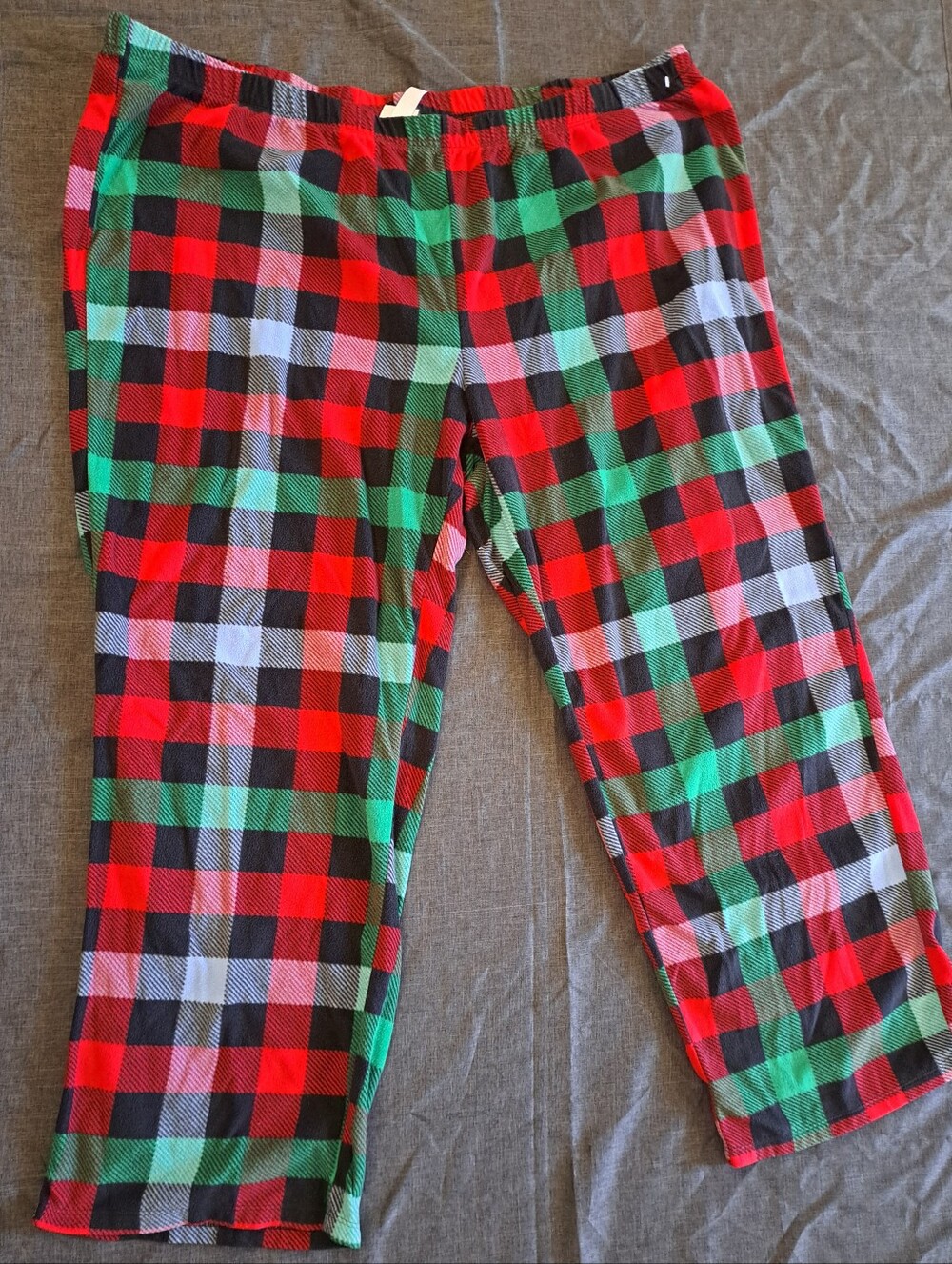 Wondershop Red, Green & Black Plaid Women's Pajama Pants Sixe 3X